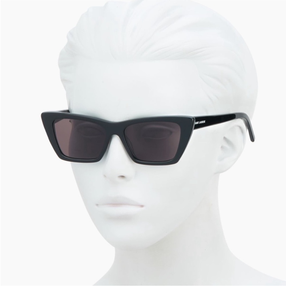 Black SAINT LAURENT Sunglasses (worn 2x)